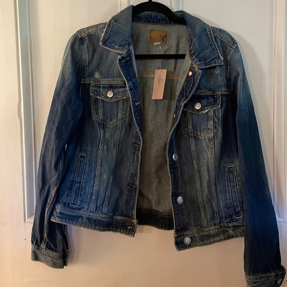 American Eagle Denim Jacket - Picture 1 of 4
